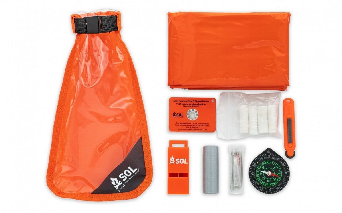 survival kit tas set eerste hulp