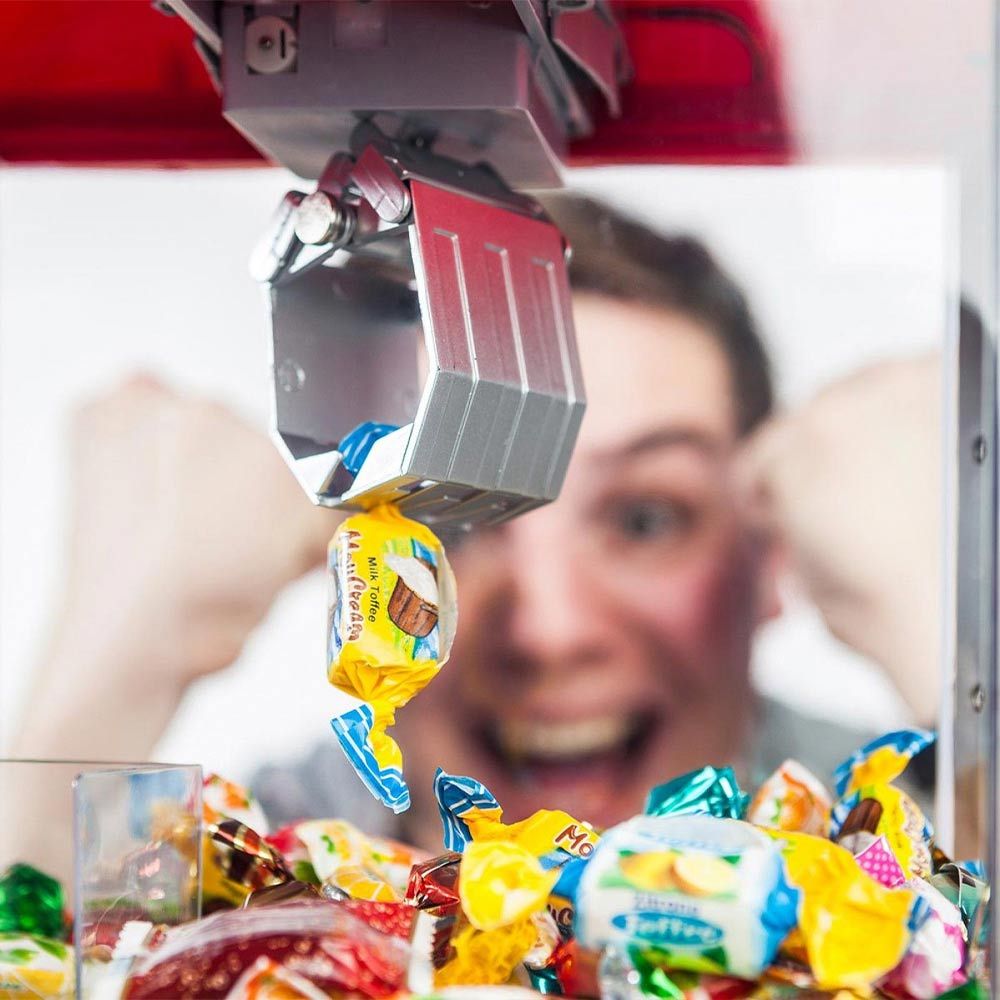 Grijp Candy of speelgoedautomaat voor het grijpen van snoep of snoep