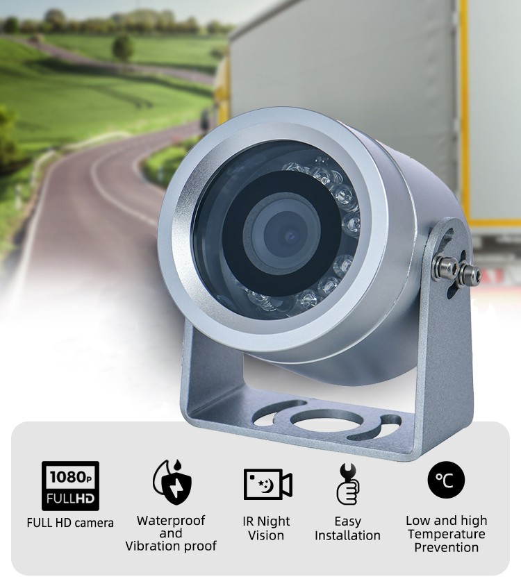 Full HD ronde camera voor bestelwagens, bestelwagens