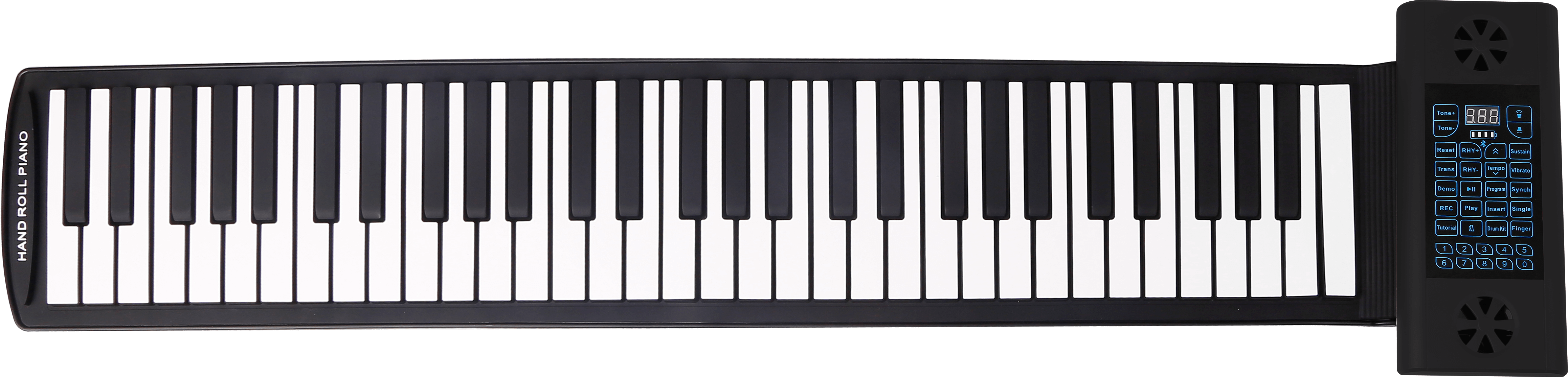 siliconen piano met 61 toetsen