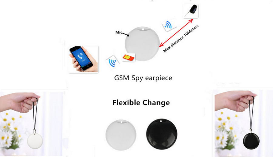 GSM-spionage-oortelefoon GSM-lus