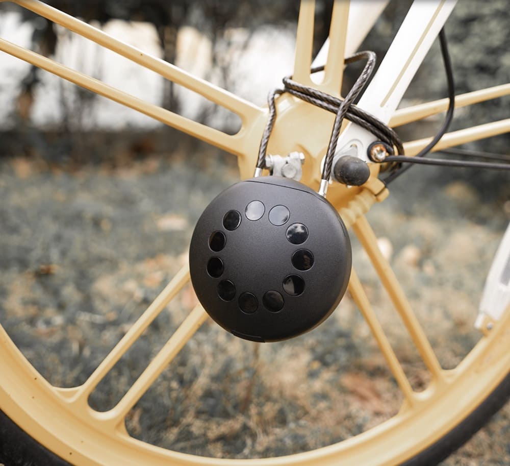 fietsslot met sleutelkluisje