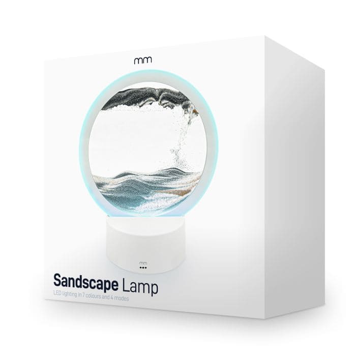 Zandkunstlamp - Sands of Time tafellamp - RGB-kleuren LED-achtergrondverlichting