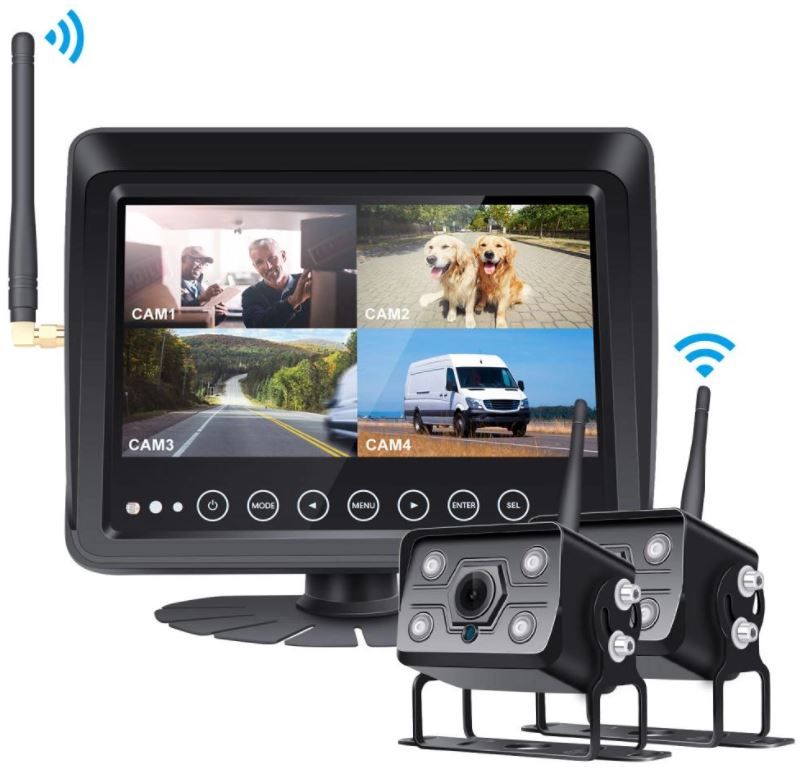 wifi camera set draadloos met ip68 voor boot auto machine jacht