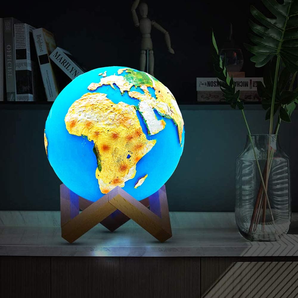globe light - nachtlampje in de vorm van de aarde