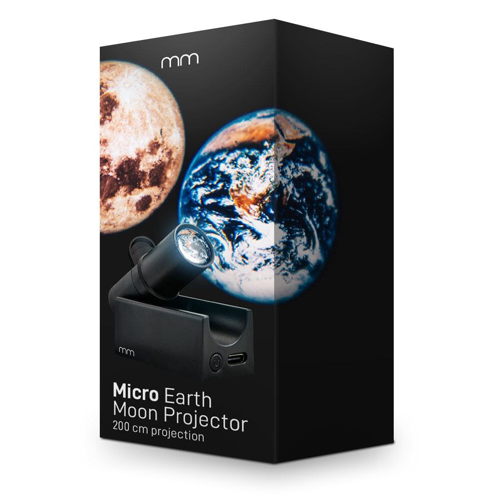 micro-aarde maanprojector