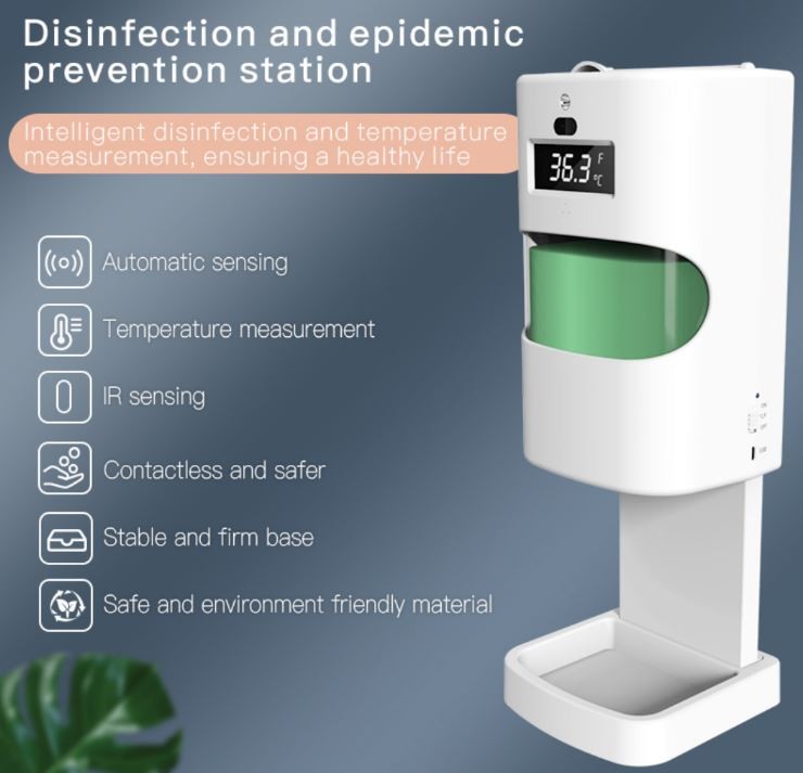 Automatische desinfectiedispenser