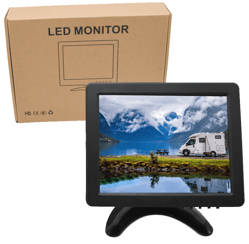 8 inch monitor TFT LCD-monitoren voor cctv-camera's