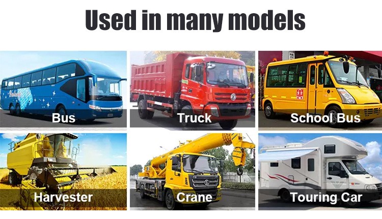 achterset voor auto's, bussen, vrachtwagens en machines