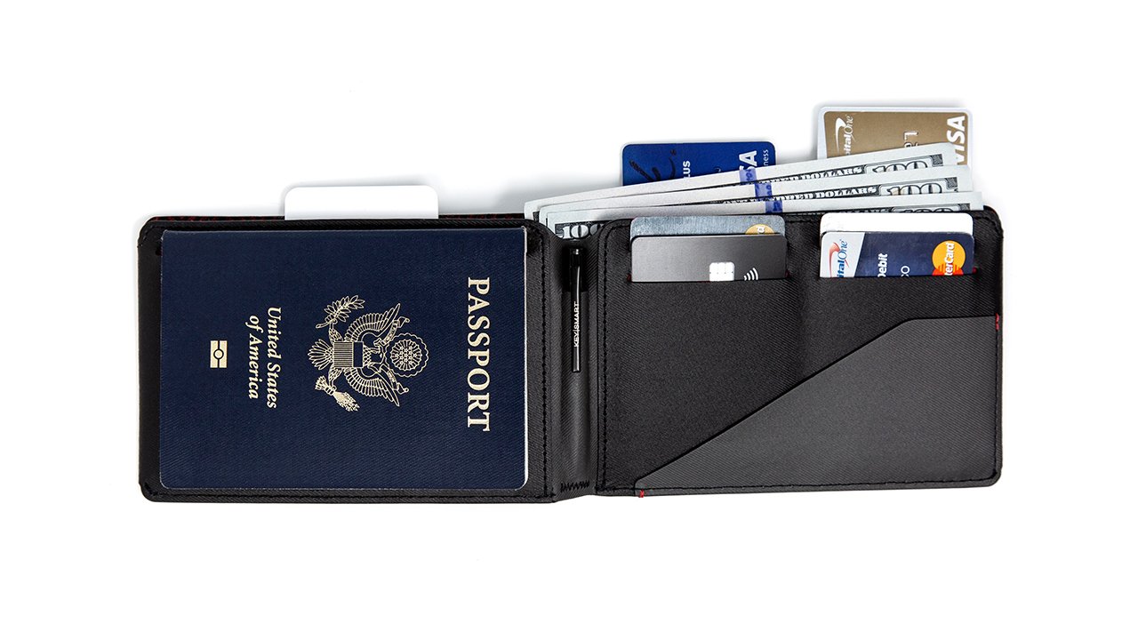 slimme paspoort portemonnee