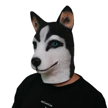 Husky hond - Carnaval-maskers gezicht hoofd