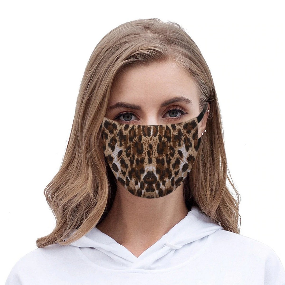 Luipaard gezichtsmasker