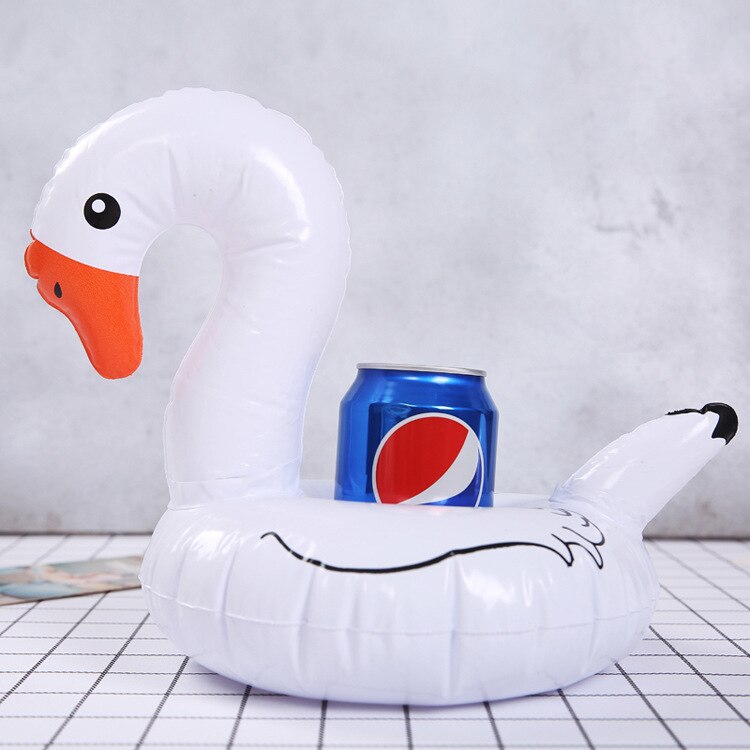 Drijvend miniwiel voor drankjes Swan