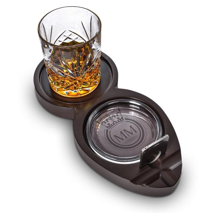 whisky dienblad set