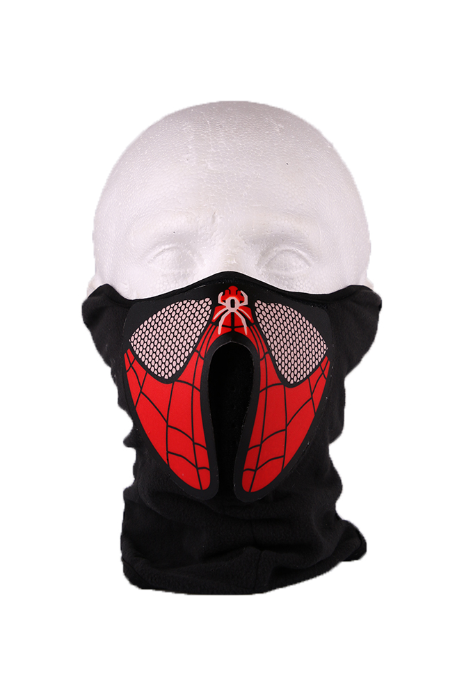Viskeus bossen Flikkeren Huboptic LED-masker Spiderman - geluidgevoelig | Cool Mania