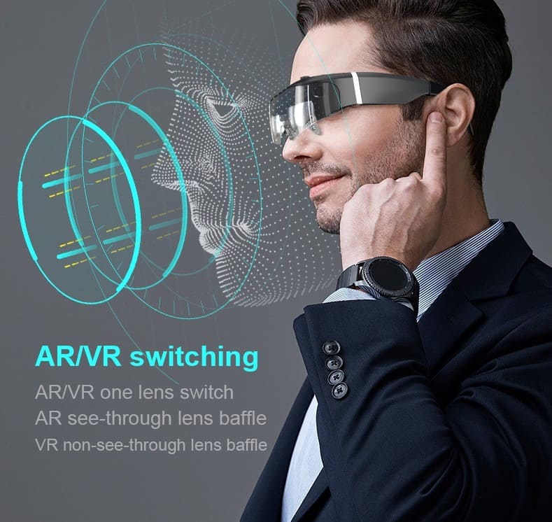 Virtuele bril met verbeterde bediening
