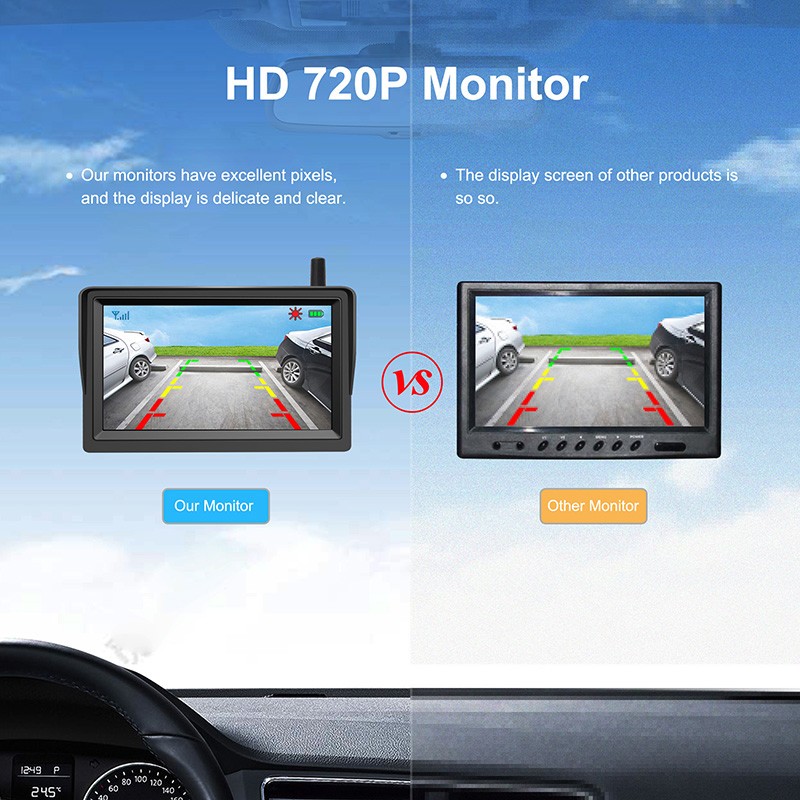 AHD HD automonitor 720P