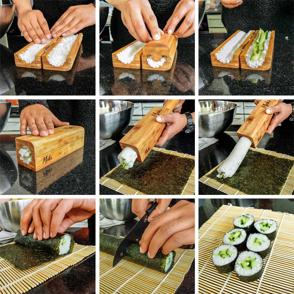 sushi maker set - kit maken als een geschenk