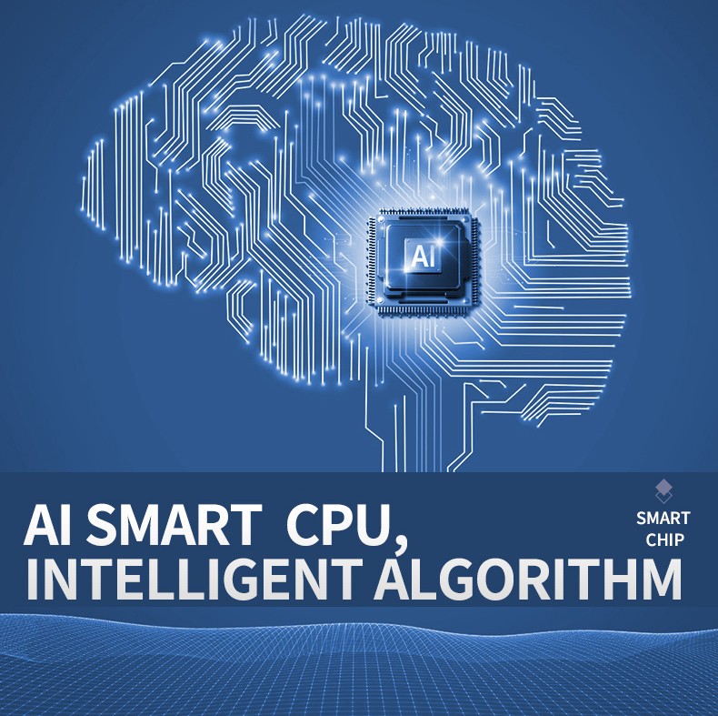 AI SMART CPU-chip - Slim algoritme - Slimme helm