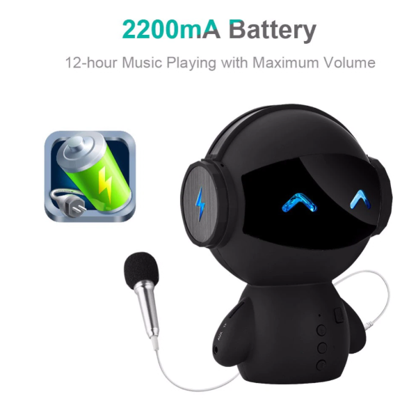 2200 mAh batterij bluetooth speaker
