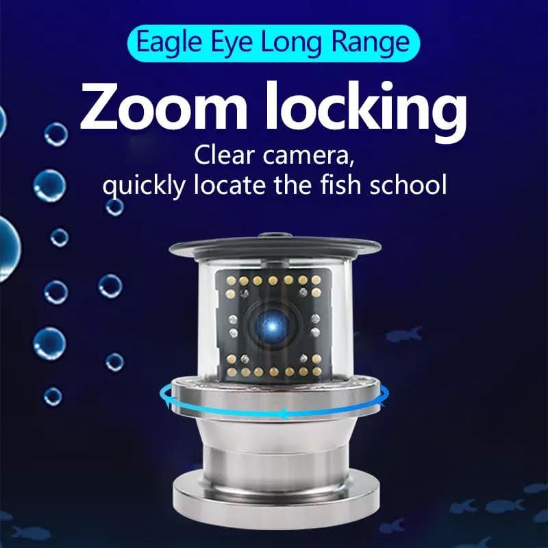 Fish sonar en VOLLEDIGE camera met zoomfunctie