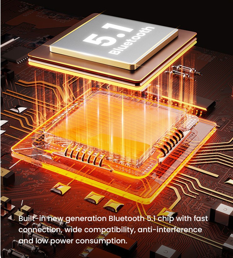 Bluetooth ingebouwd - Bluetooth 5.1 nieuwe generatie chip