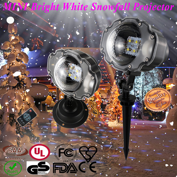 Sneeuwvlokken LED-projector Buiten- en binnenprojectie