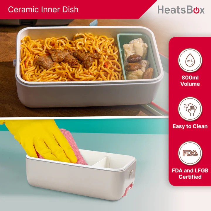 slimme voedselverwarmer thermo-elektrische lunchbox voor eten