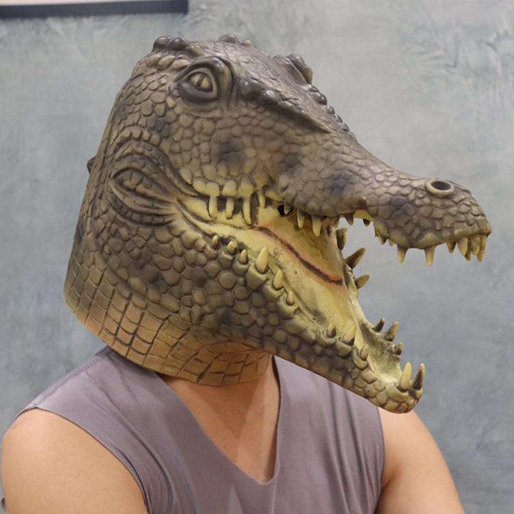 alligator halloween masker krokodil gezicht hoofdmaskers