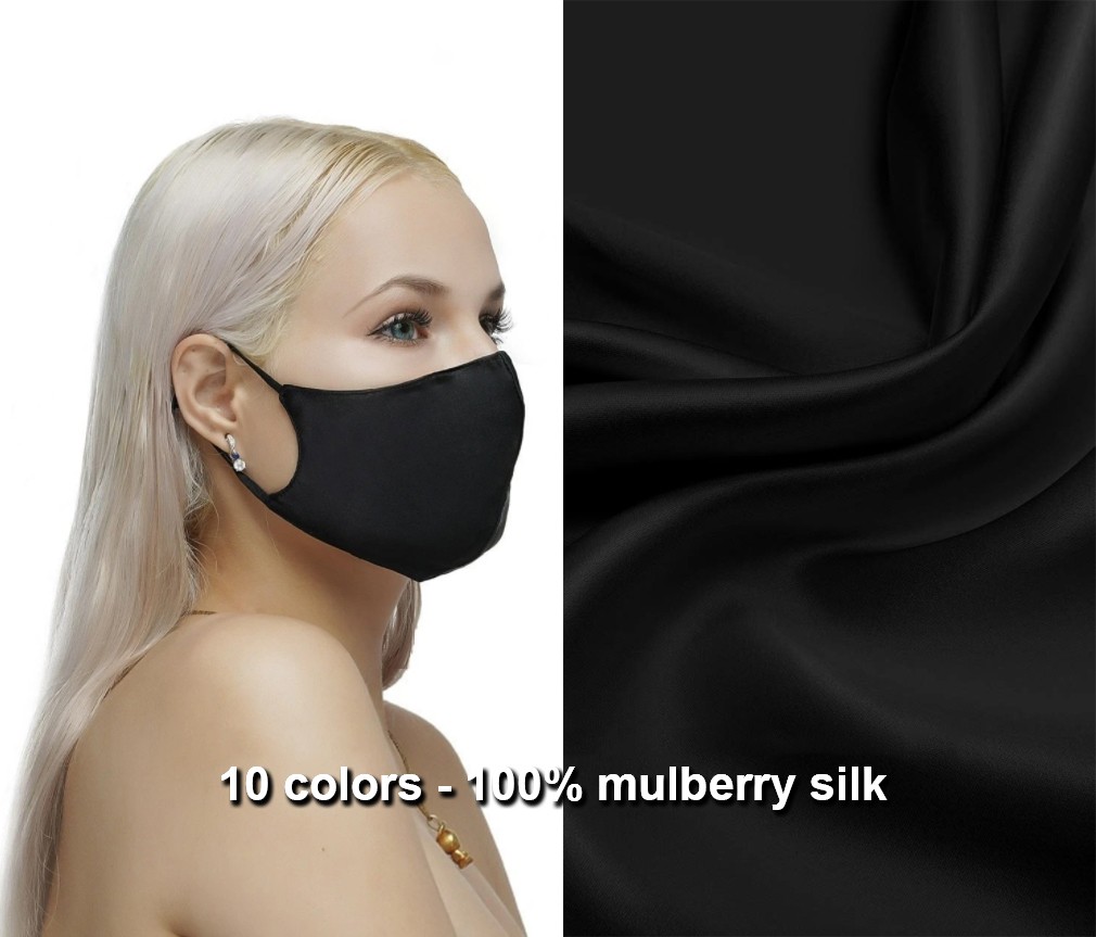 Luxe maskers zijde