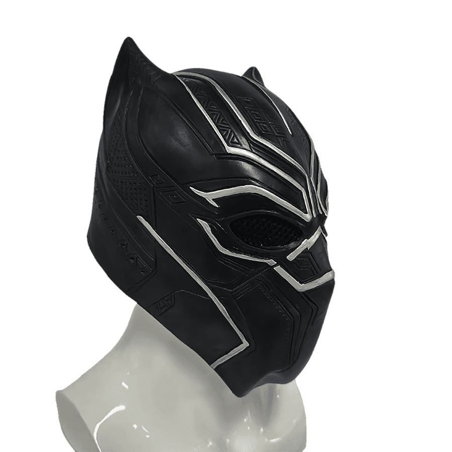 Black Panther zwart carnavalsmasker