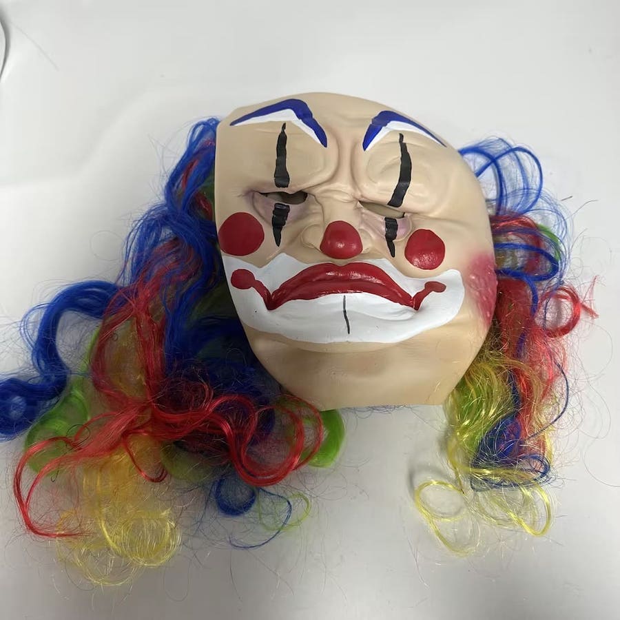 clownmasker voor carnavalsvolwassenen