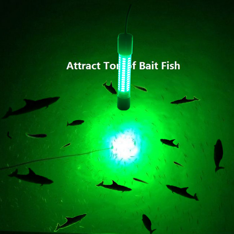 Vislicht groen LED - ideaal voor nachtvissen - vermogen tot 300W