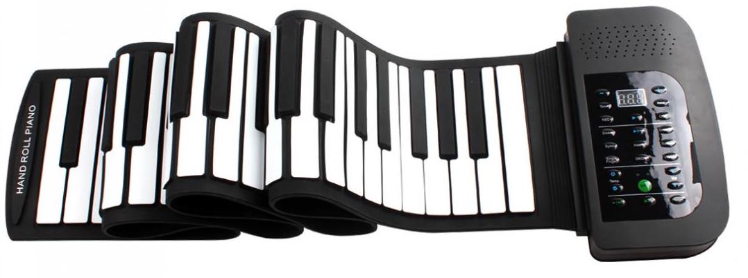 draagbare piano keyboard roll-up piano