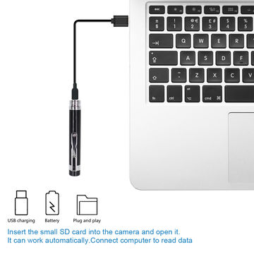 USB-voedingscamera in de pen