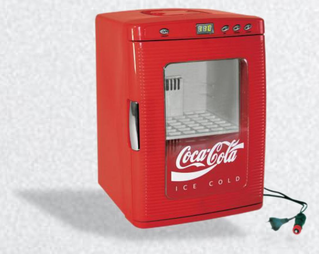 retro mini koeler koelkast koelkast rode coca cola