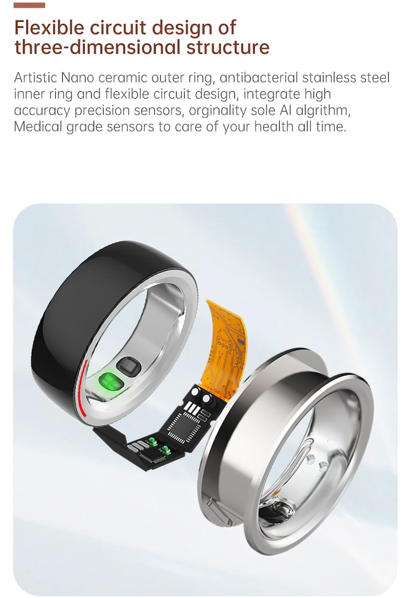 smart air ring - intelligente ringen draagbaar