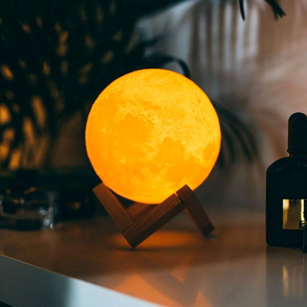3D moon - touch lamp naar de slaapkamer