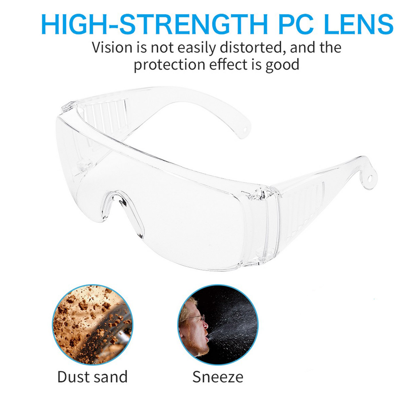 oogbescherming tegen virus - bril